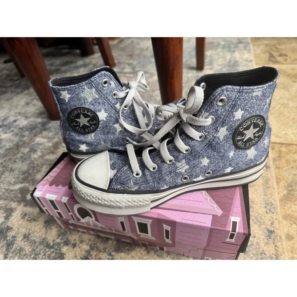 Kids‎ Converse x Coraline All Star High Top Sneakers Dragon Fly Star Size